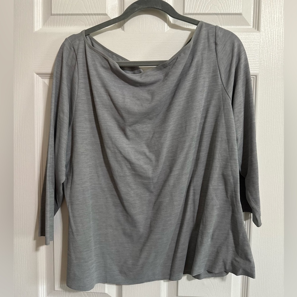 Nike Yoga Gray Women's Plus Top